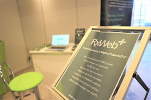 RxWeb exhibits at the pharmacy forward event
